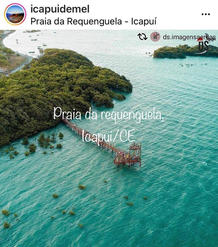 Sua Casinha De Ferias Em Icapui E Tibau Βίλα Εξωτερικό φωτογραφία